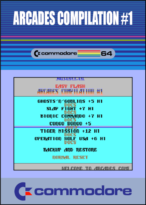 Arcades Compilation #1 box art