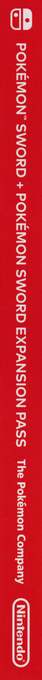 Pokemon Sword plus Pokemon Sword Expansion Pass — box-2D-side (CA)