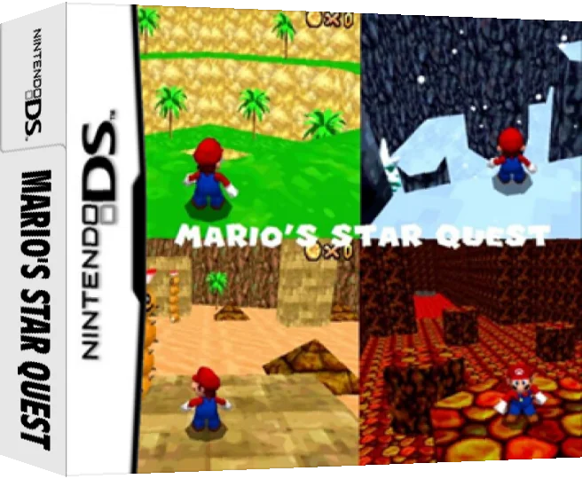 Mario's Star Quest — box-3D (WOR)
