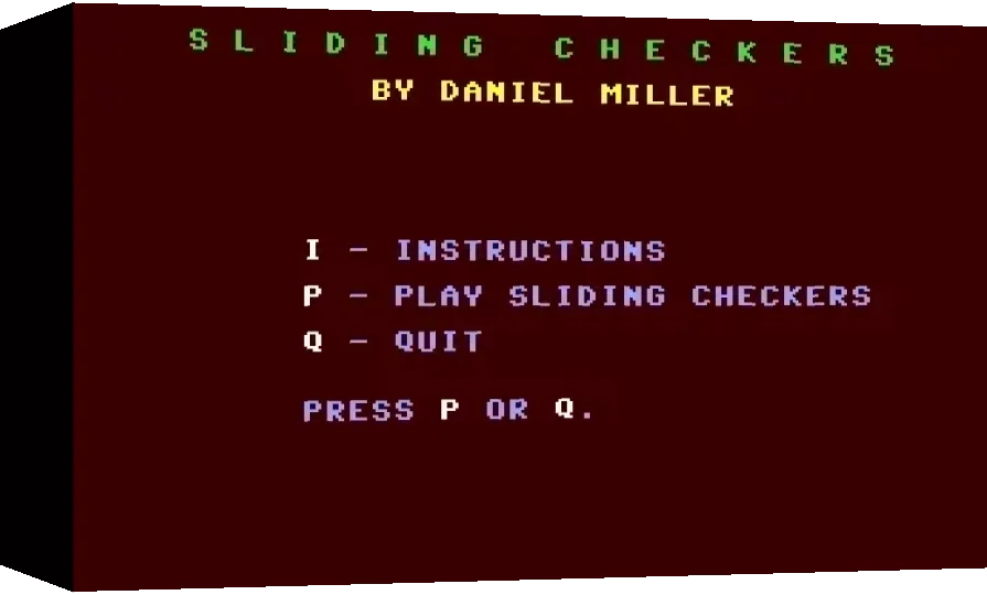 Sliding Checkers — box-3D (WOR)
