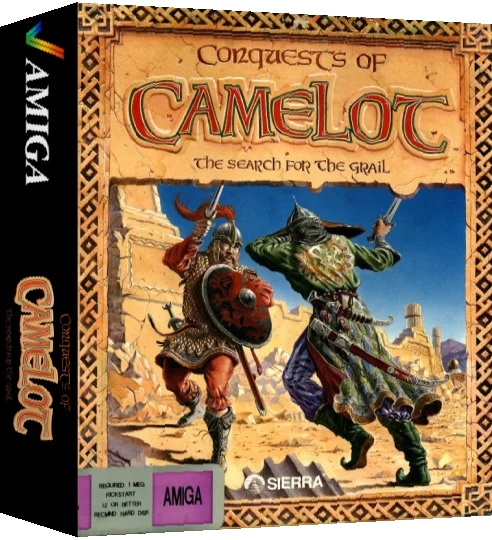Conquests of Camelot - The Search for the Grail — box-3D (US)