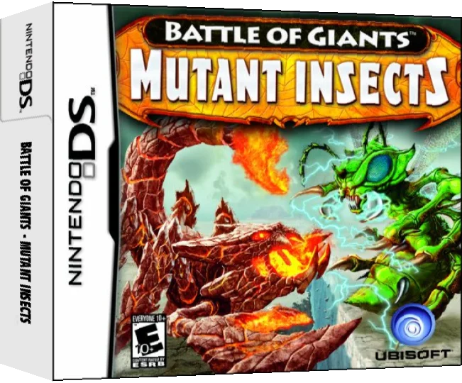 Combat of Giants - Mutant Insects — box-3D (US)
