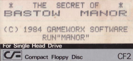 Secret Of Bastow Manor, The — support-texture (EU)