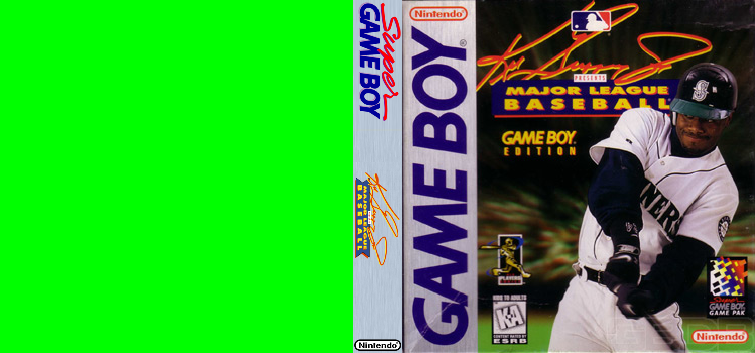 Ken Griffey Jr. Presents Major League Baseball — box-texture (US)