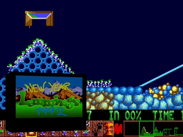Lemmings New Year 91-92 — mixrbv2 (WOR)