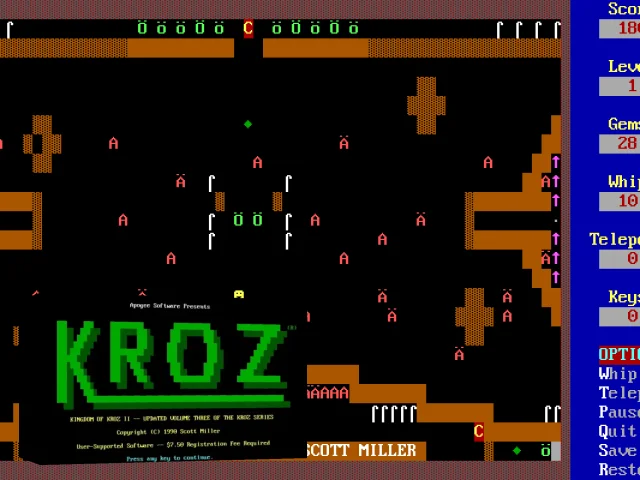 Kingdom of Kroz II — mixrbv2 (WOR)