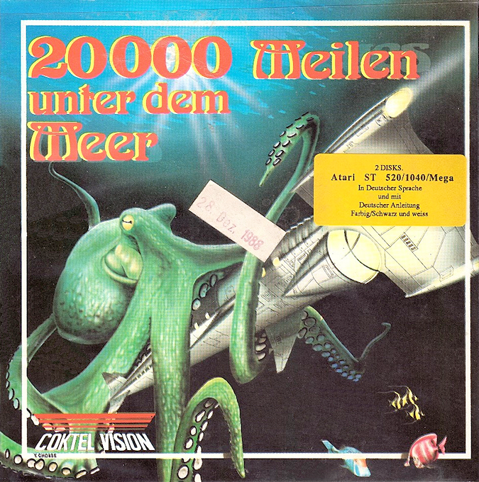 20 000 Leagues Under the Sea box art
