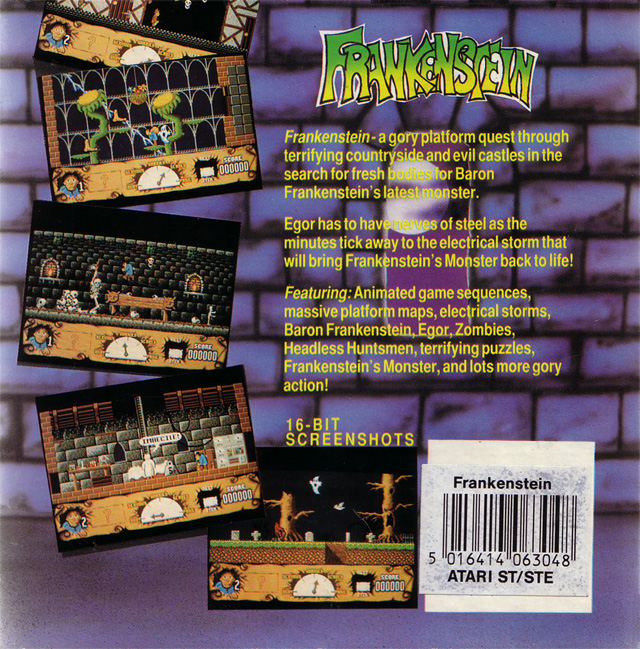 Frankenstein — box-2D-back (EU)