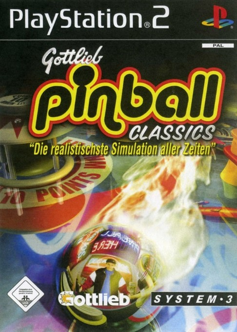 Gottlieb Pinball Classics — box-2D (DE)