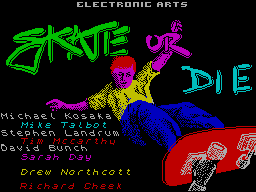Skate Or Die — sstitle (EU)