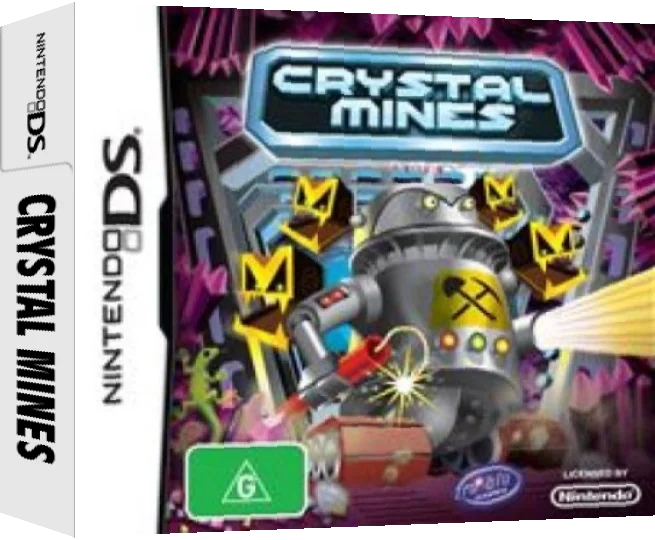 Crystal Mines — box-3D (EU)