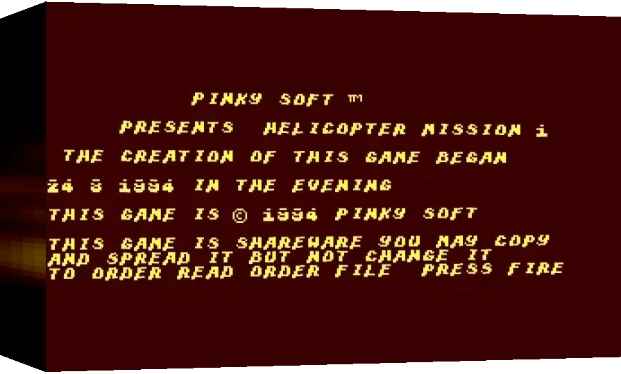 Helicopter Mission I — box-3D (WOR)