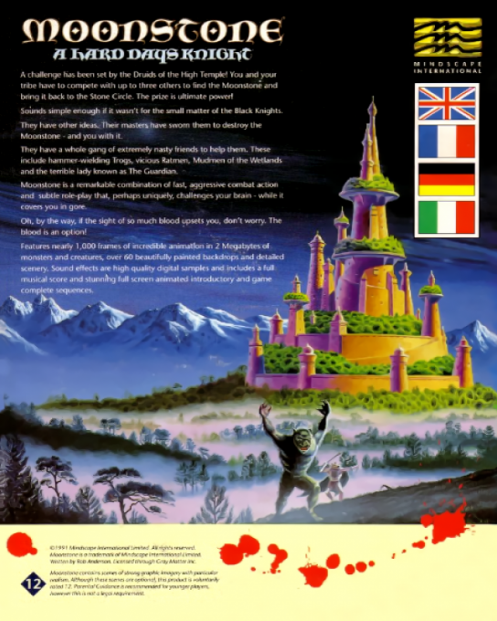 Moonstone - A Hard Days Knight — box-2D-back (EU)