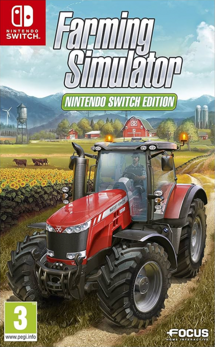 Farming Simulator Nintendo Switch Edition box art
