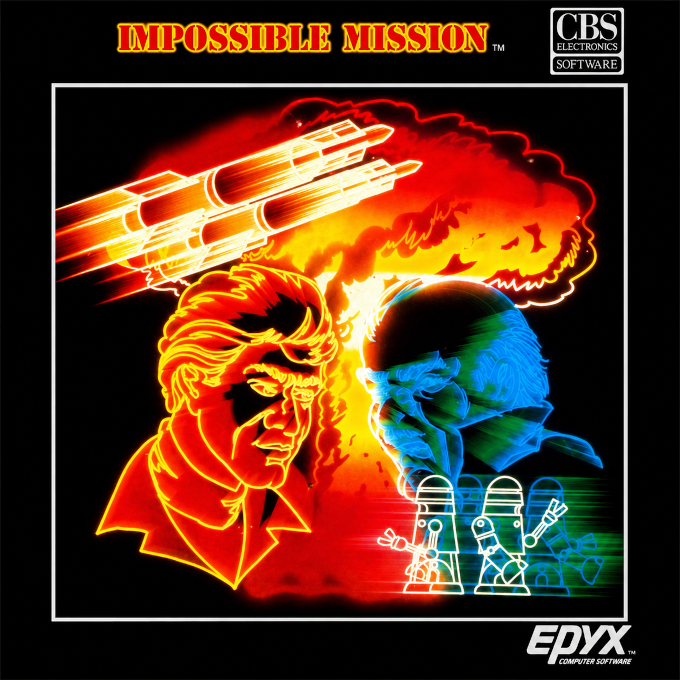Impossible Mission — box-2D (EU)