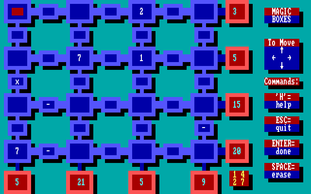 Magic Boxes — ss (WOR)