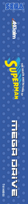 Death And Return Of Superman, The — box-2D-side (EU)