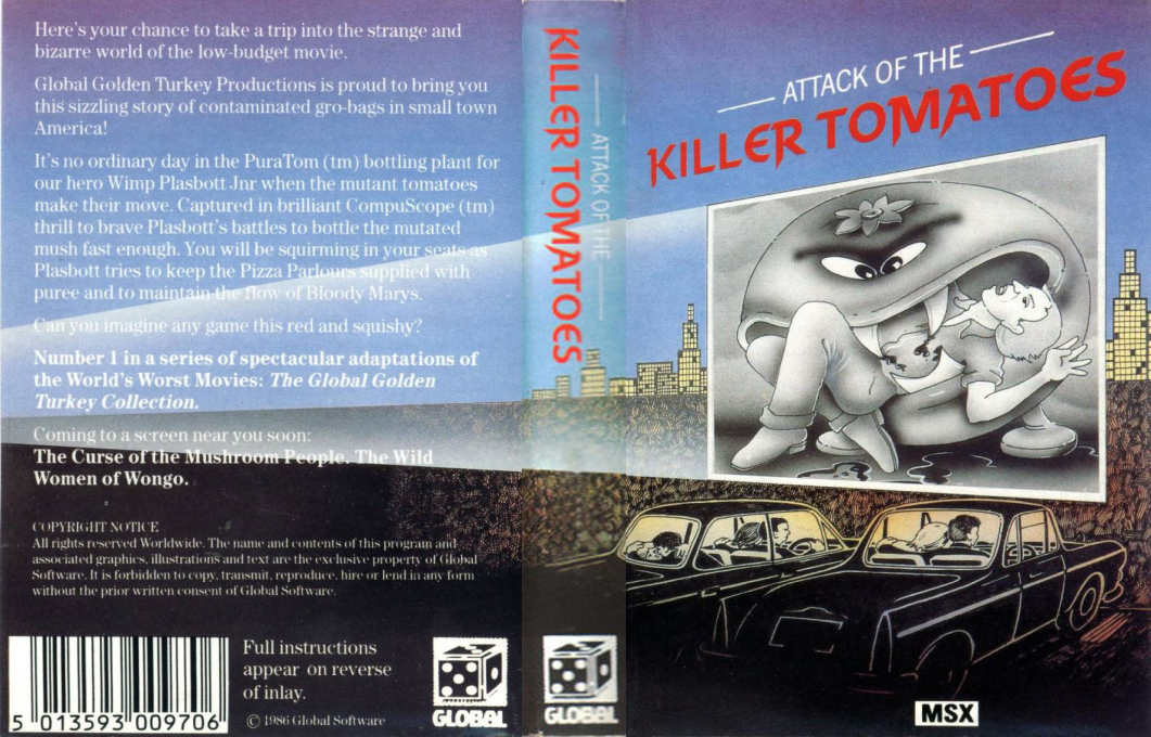 Attack Of The Killer Tomatoes — box-texture (EU)
