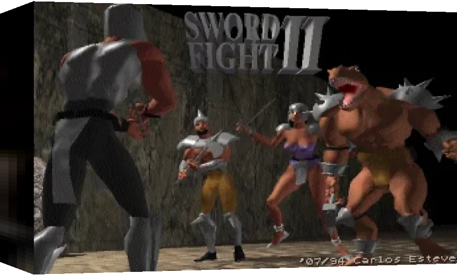 Sword Fight II — box-3D (WOR)