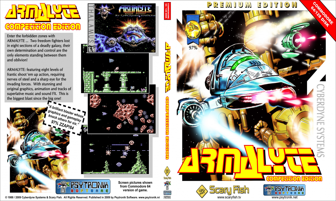 Armalyte : Competition Edition — box-texture (EU)