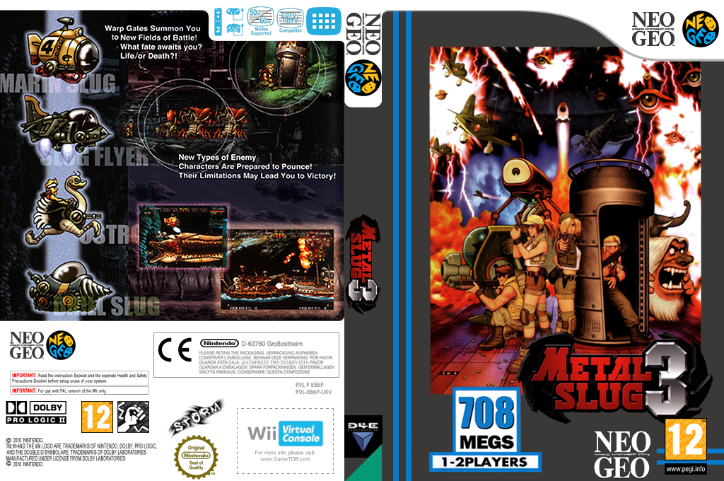 Metal Slug 3 — box-texture (EU)