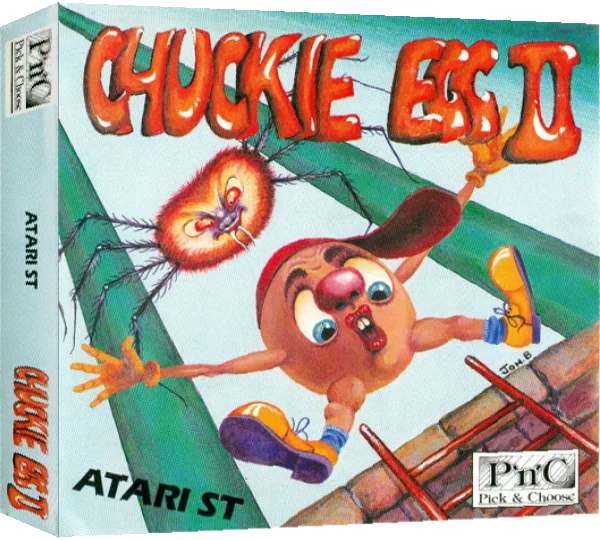 Chuckie Egg II — box-3D (EU)