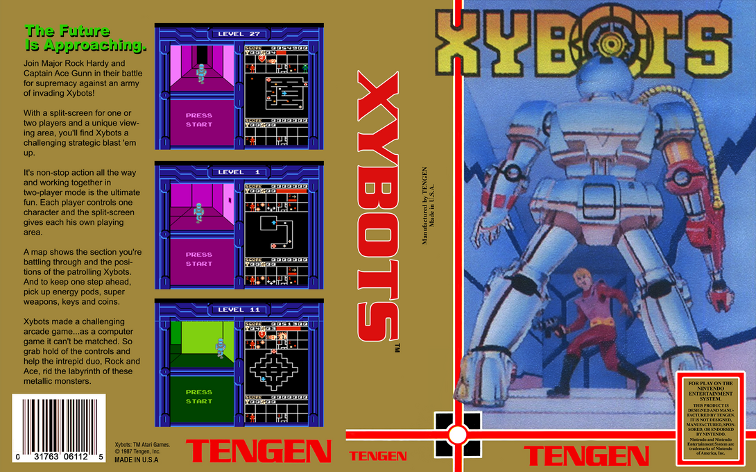 Xybots — box-texture (US)