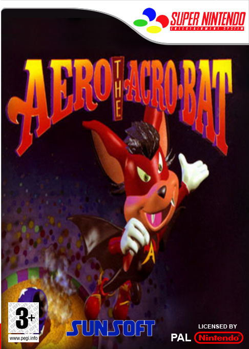 Aero The Acro-bat — box-2D (FR)