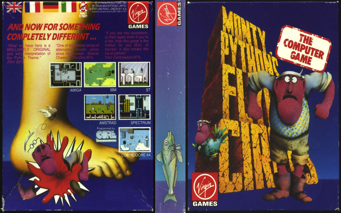 Monty Python's Flying Circus — box-texture (EU)