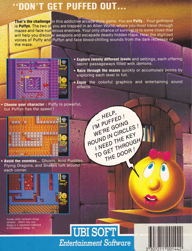 Puffy's Saga — box-2D-back (EU)