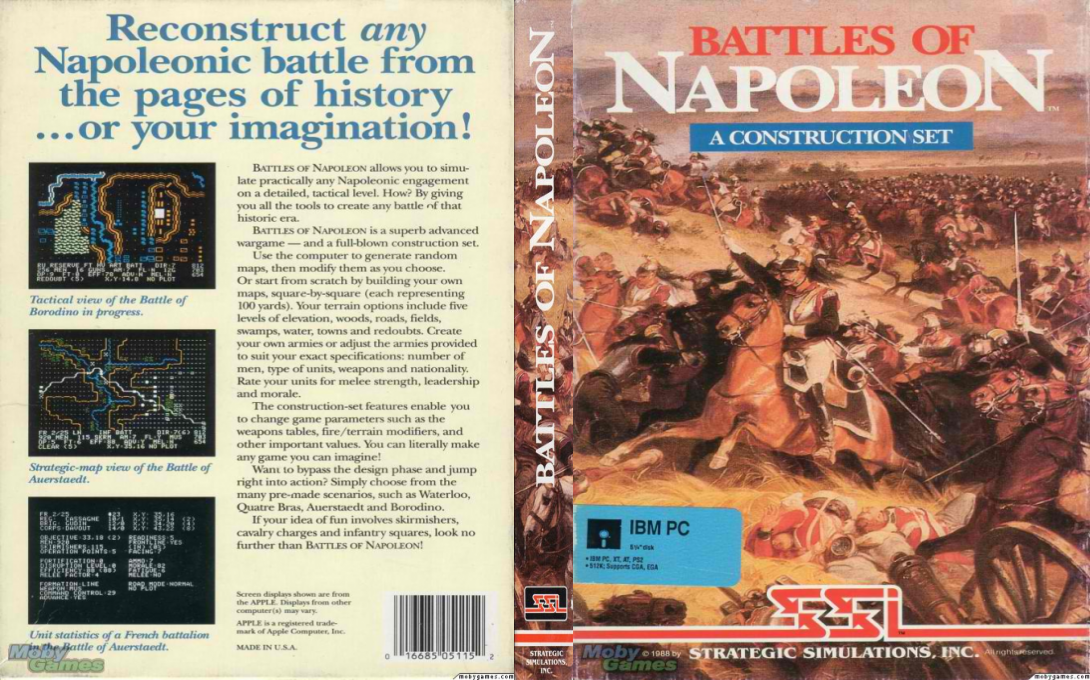 Battles Of Napoleon — box-texture (US)
