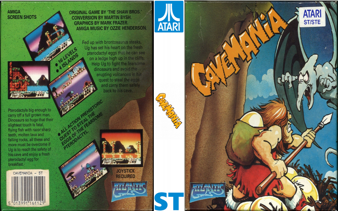 Cavemania — box-texture (EU)