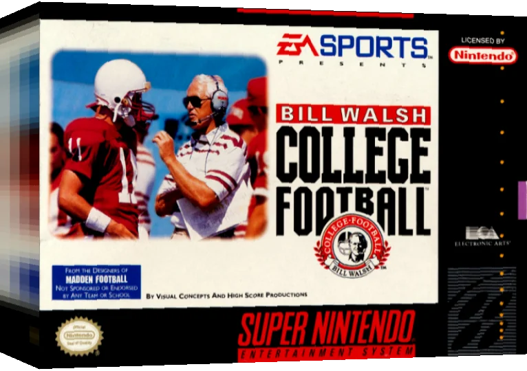 Bill Walsh College Football — box-3D (US)