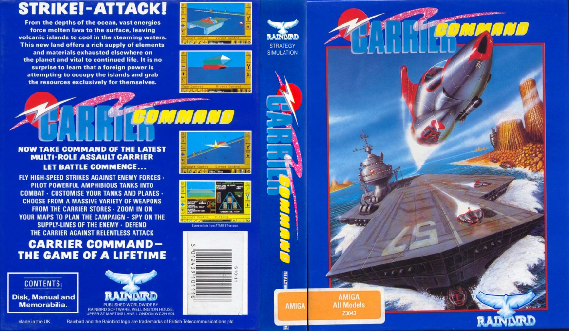 Carrier Command — box-texture (EU)
