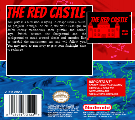 The Red Castle — box-2D-back (SS)