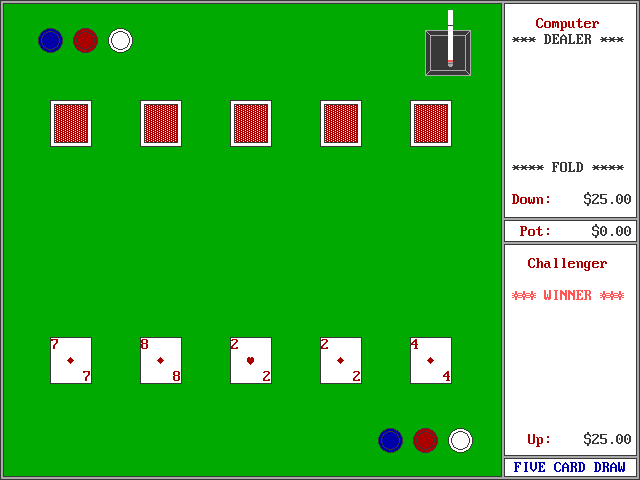 Five Card Draw — ss (WOR)