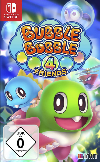 Bubble Bobble 4 Friends - The Baron is Back! — box-2D (DE)