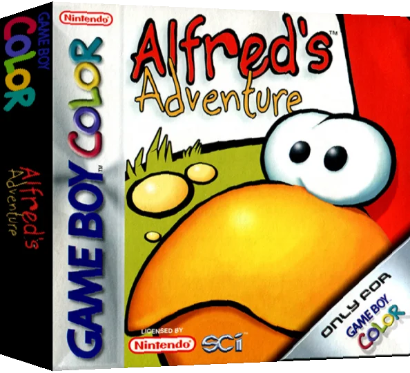 Alfred's Adventure — box-3D (EU)