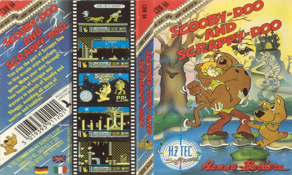 Scooby and Scrappy Doo — box-texture (EU)