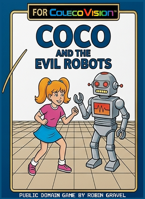 CoCo and the Evil Robots box art