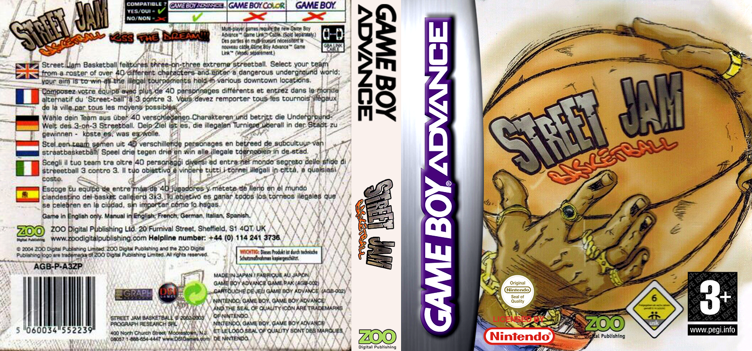 Street Jam Basketball — box-texture (EU)