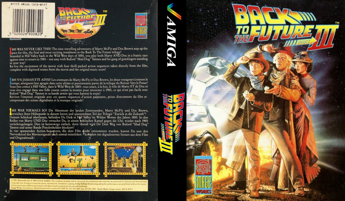 Back to the Future Part III — box-texture (EU)