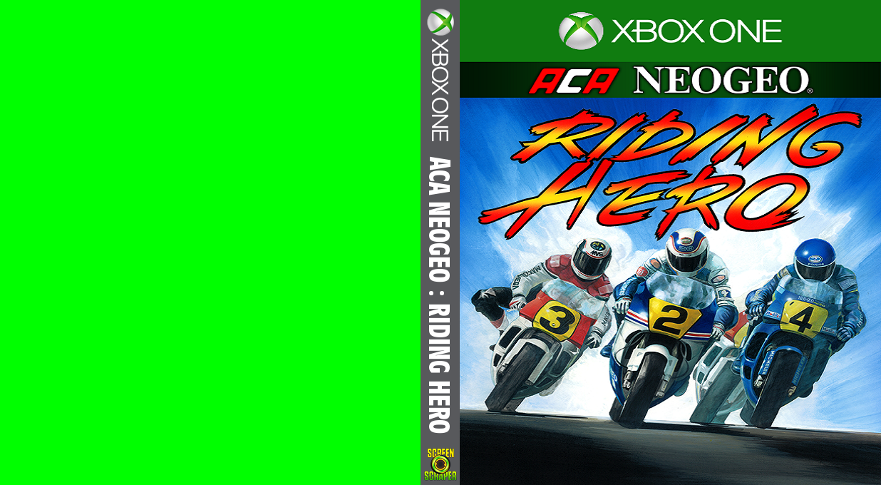 Aca Neogeo Riding Hero — box-texture (EU)