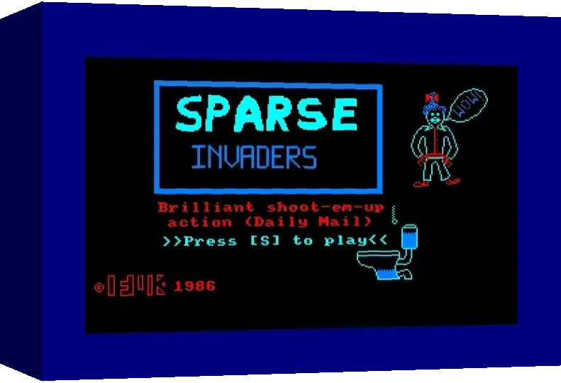 Sparse Invaders — box-3D (WOR)