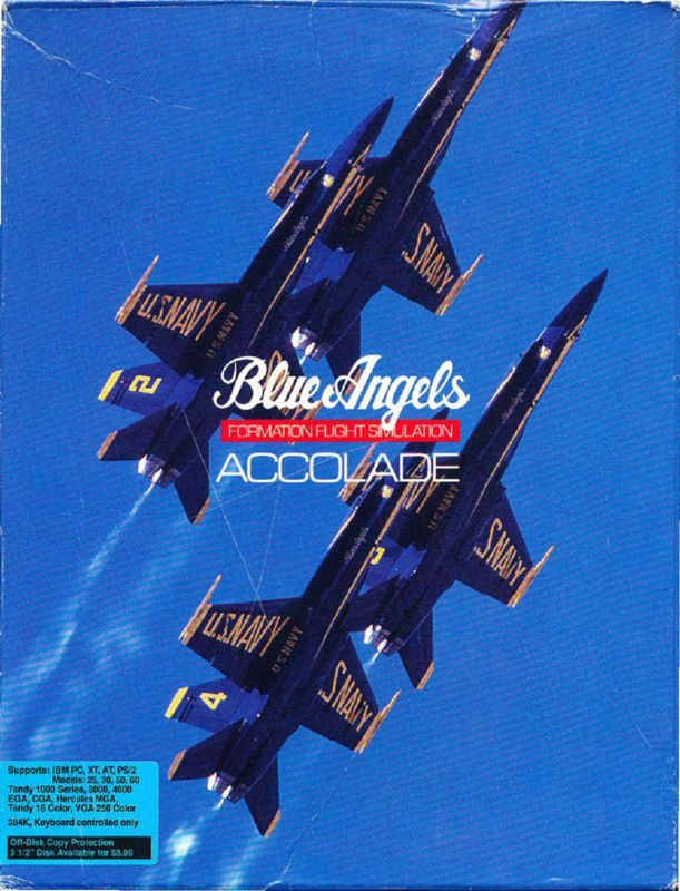 Blue Angels Formation Flight Simulation box art