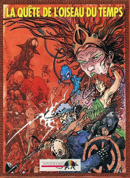 Quest For The Time-Bird, The box art