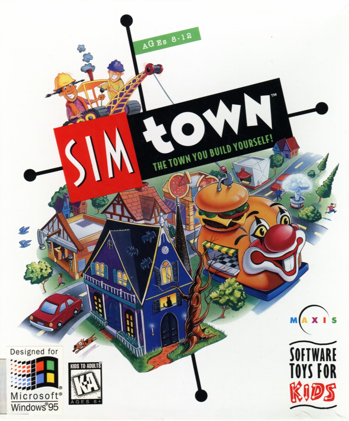 SimTown box art