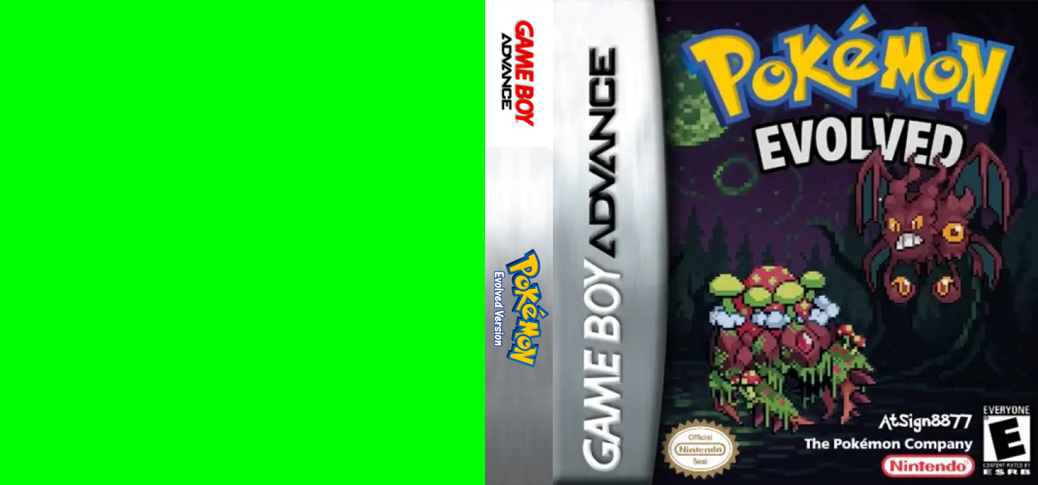 Pokemon : Evolved Version — box-texture (WOR)