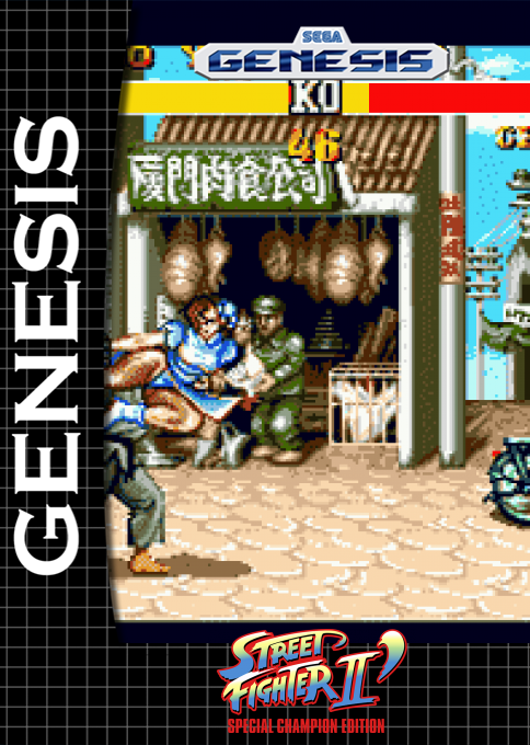 Street Fighter 2' - Special Champion Edition — box-2D (SS)