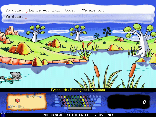 Kewala's Typing Adventure — ss (WOR)